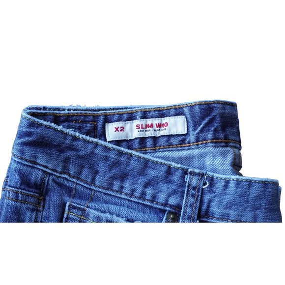 X2 Jeans Womens Size 10 Long Slim Low Rise Boot Cut 2006 - Picture 12 of 16